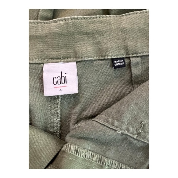 👖 EUC++ CABI Women’s Green Compass Jogger Utility Pants | Size 4 (Runs Big) - Picture 7 of 9